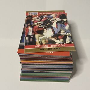1989 - 1990 Pro Set Football Cards Lot of 87 Cards Vintage
